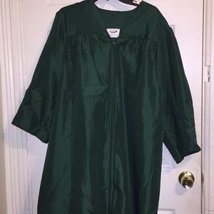 Green Graduation Gown